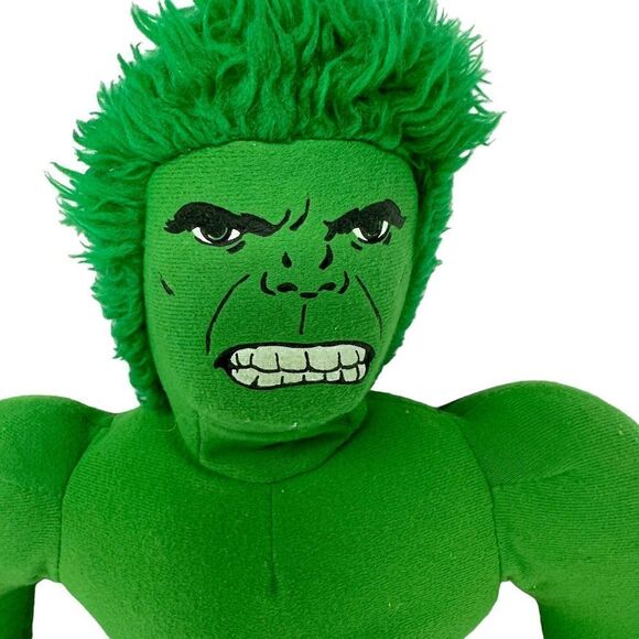 Vintage Knickerbocker Plush Toy 1978 The Incredible Hulk Super Hero No Shorts - Picture 3 of 7